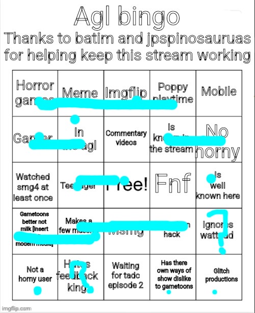 Yes | image tagged in official agl bingo,anti | made w/ Imgflip meme maker