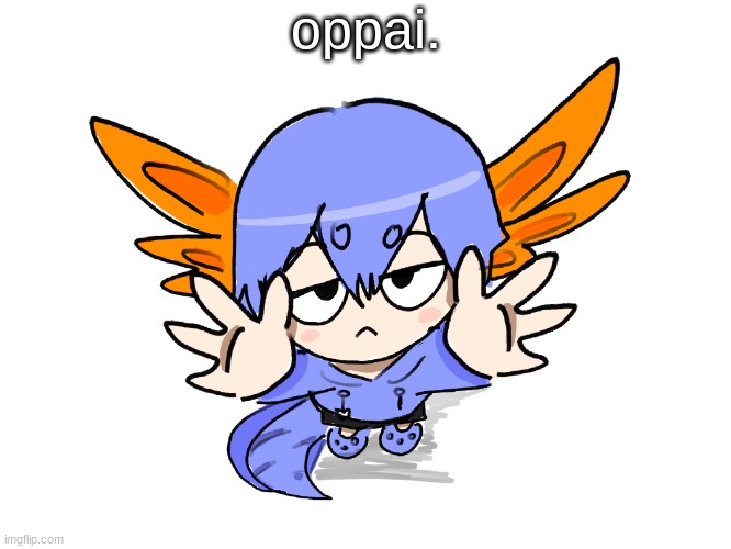 Ichigo I want up | oppai. | image tagged in ichigo i want up | made w/ Imgflip meme maker