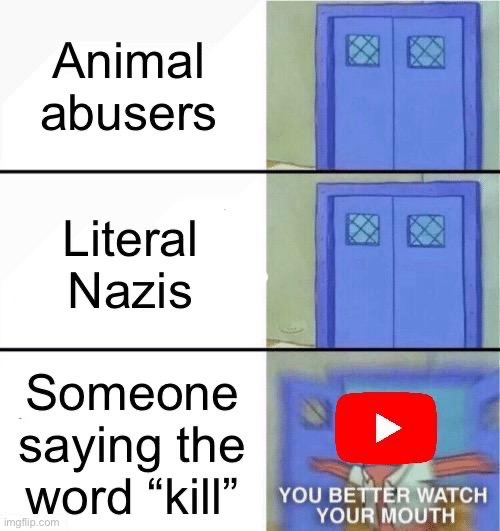 YouTube’s Demonetization System Makes No Sense | image tagged in memes,funny,funny memes,reddit,you better watch your mouth,youtube | made w/ Imgflip meme maker