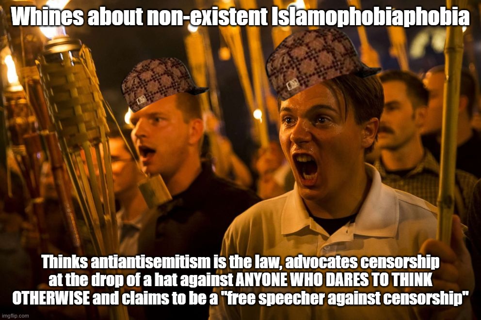 Just the Backward World, I Mean "the Civilized West!" Doing Their Everyday Backward Habits as We Are Always Used to Them | Whines about non-existent Islamophobiaphobia; Thinks antiantisemitism is the law, advocates censorship at the drop of a hat against ANYONE WHO DARES TO THINK OTHERWISE and claims to be a "free speecher against censorship" | image tagged in the civilized west,anti-semitism,antisemitism,islamophobia,scumbag,free speech | made w/ Imgflip meme maker