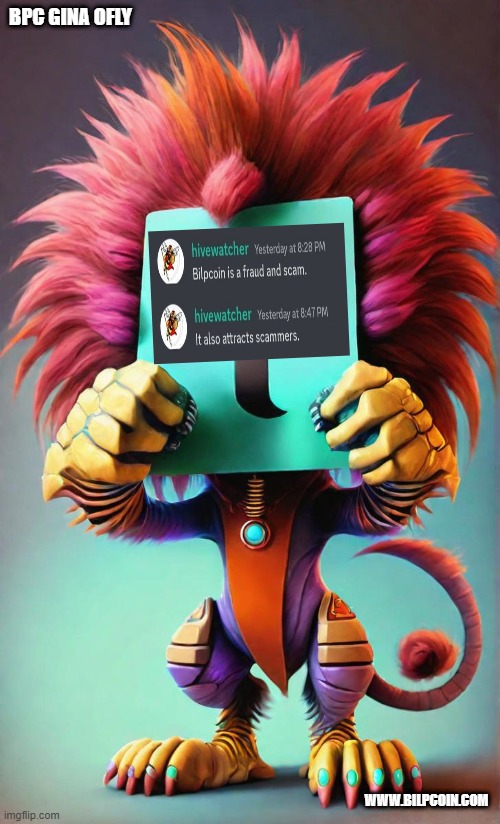 BPC GINA OFLY; WWW.BILPCOIN.COM | made w/ Imgflip meme maker