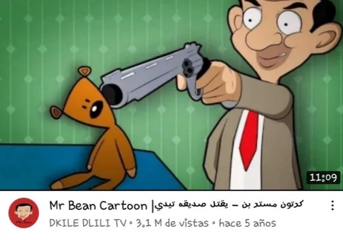 Mr Bean gun Blank Meme Template