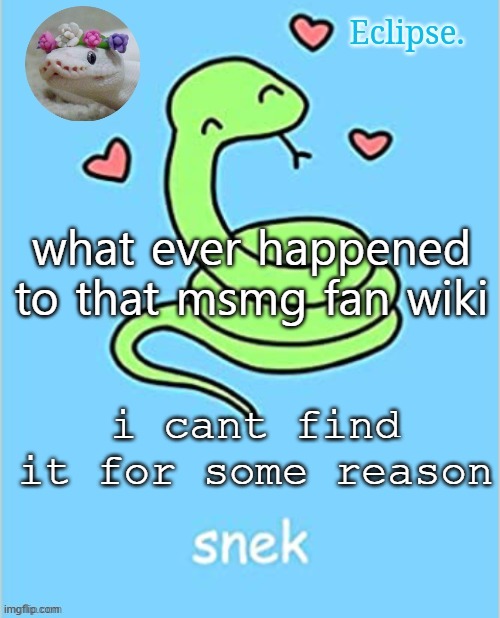 only a different one | what ever happened to that msmg fan wiki; i cant find it for some reason | image tagged in h | made w/ Imgflip meme maker
