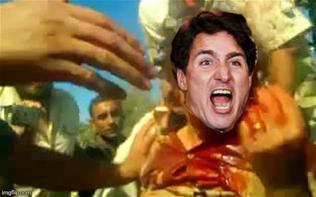 Gaddafi | image tagged in justin trudeau | made w/ Imgflip meme maker