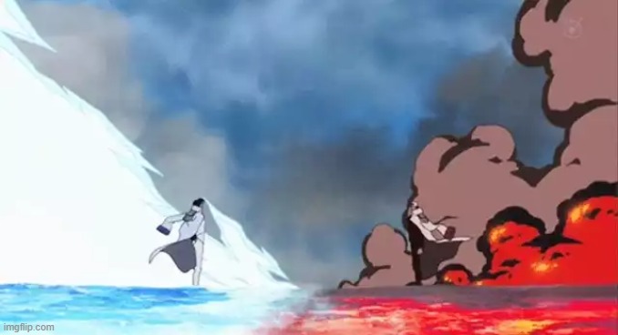 blue ice guy vs red fire guy reddit | image tagged in blue ice guy vs red fire guy reddit | made w/ Imgflip meme maker