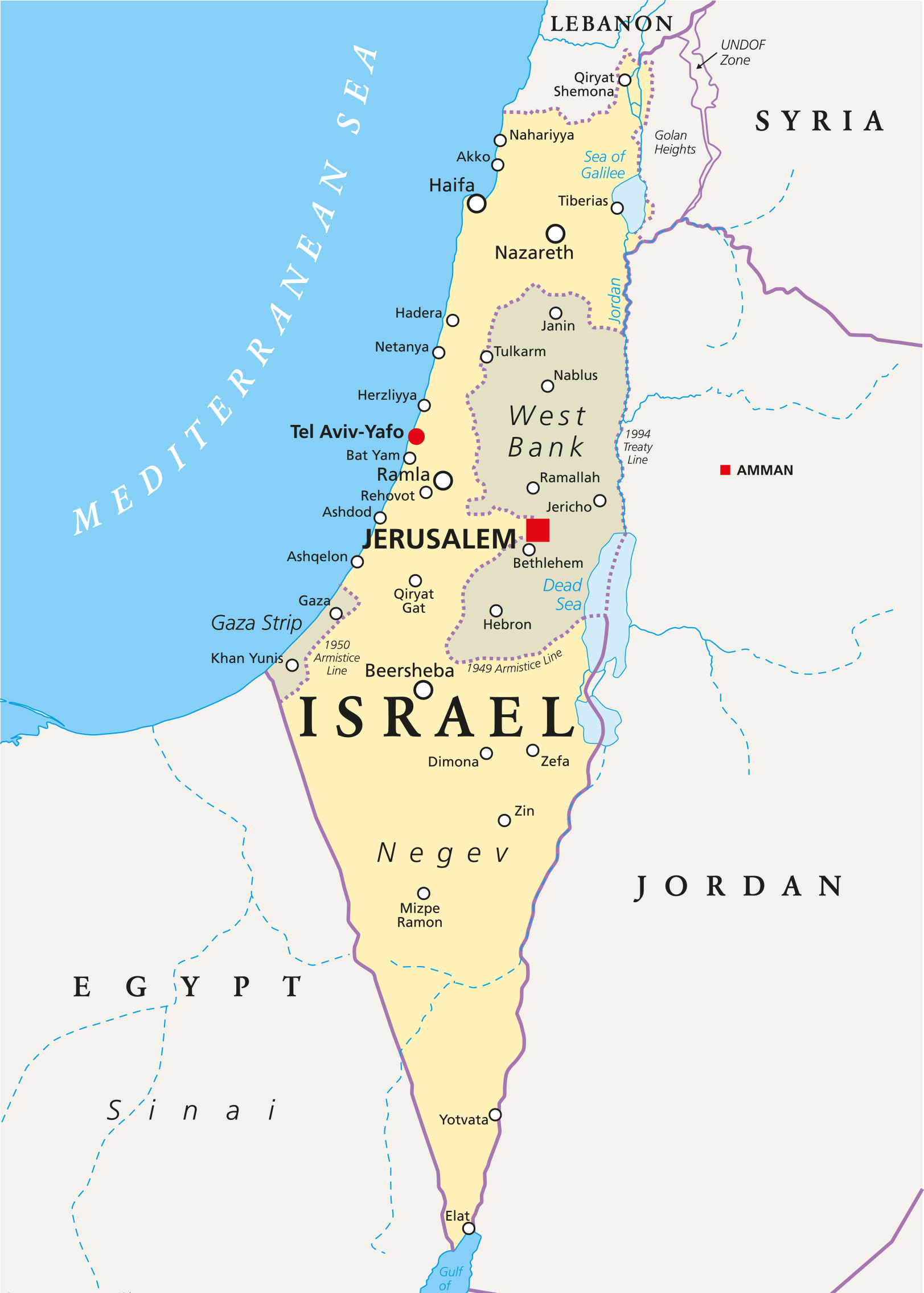 Map Israel Political Geography Blank Meme Template