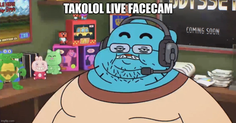 discord moderator | TAKOLOL LIVE FACECAM | image tagged in discord moderator | made w/ Imgflip meme maker