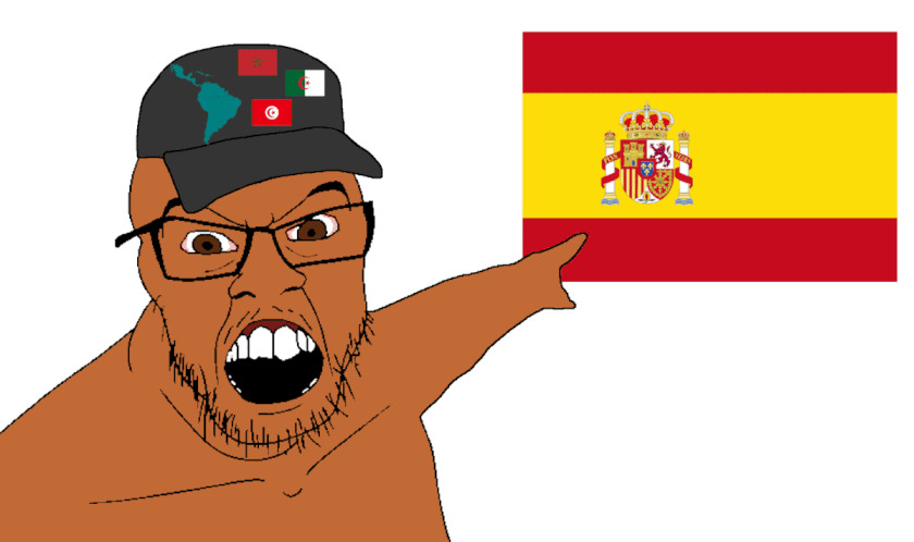 High Quality Spanish Soyjak Blank Meme Template