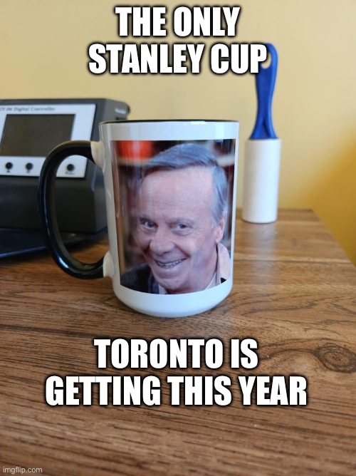 Stanley Cup | THE ONLY STANLEY CUP; TORONTO IS GETTING THIS YEAR | image tagged in toronto maple leafs | made w/ Imgflip meme maker