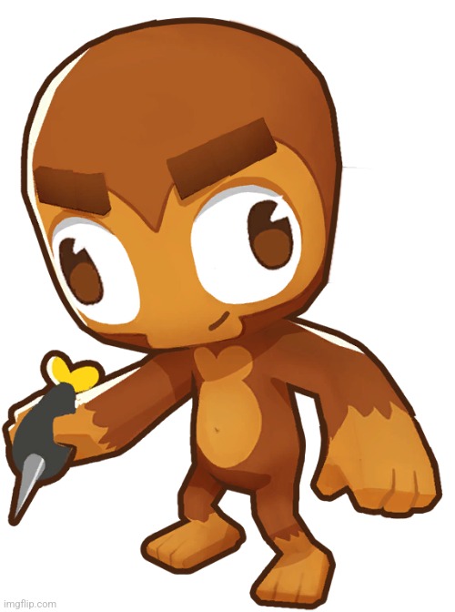Cursed Dart Monkey | image tagged in cursed dart monkey | made w/ Imgflip meme maker