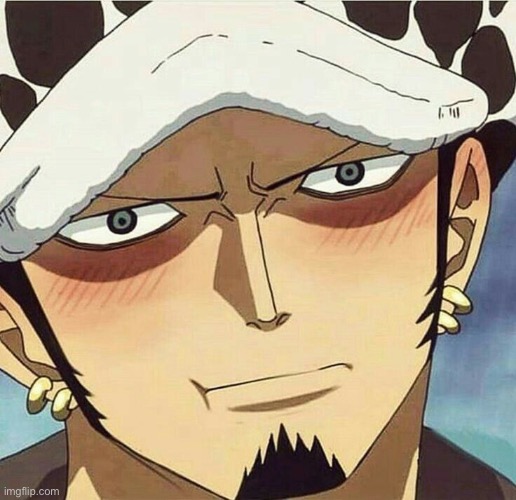 image tagged in trafalgar law pouty face | made w/ Imgflip meme maker