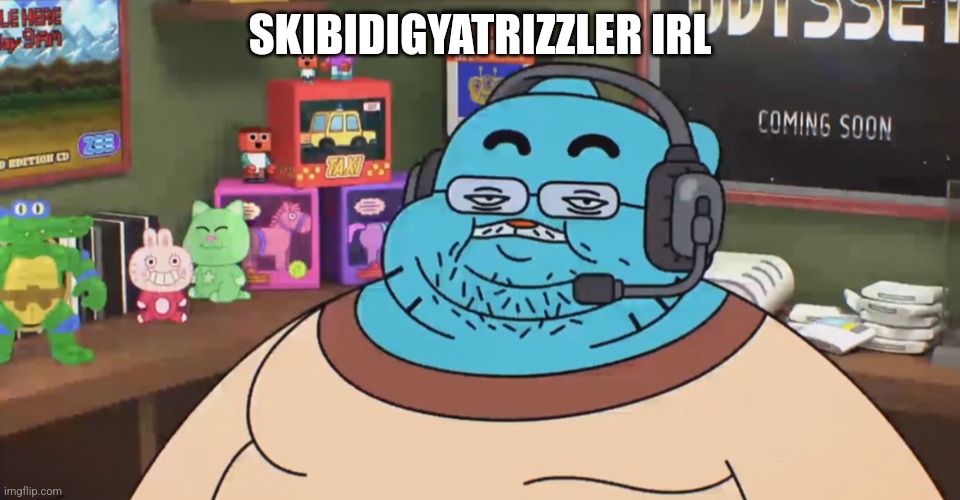 discord moderator | SKIBIDIGYATRIZZLER IRL | image tagged in discord moderator | made w/ Imgflip meme maker