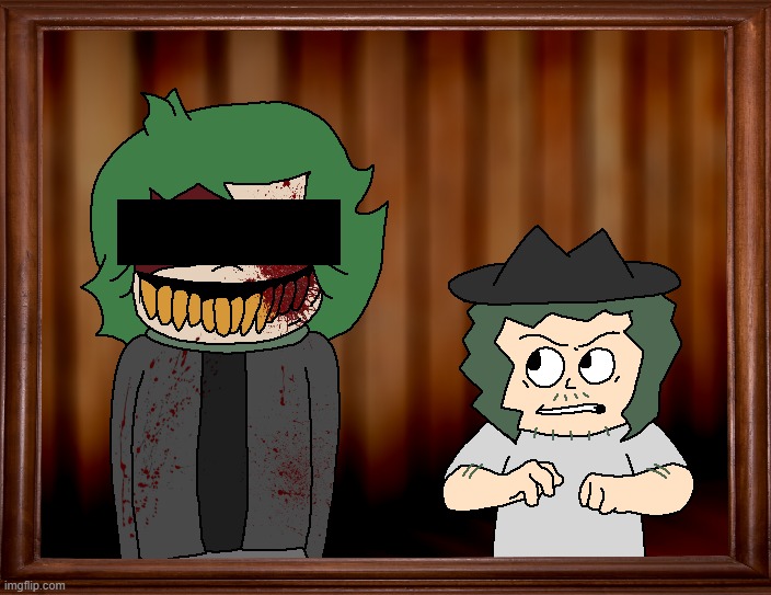 drew this and decided to post it here too cause why not (what a loving family) | made w/ Imgflip meme maker
