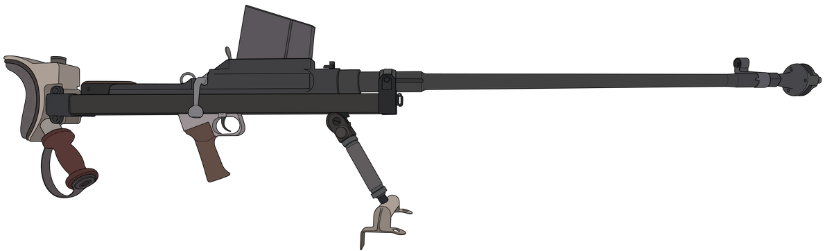 High Quality Boys Anti-tank Rifle Mk I Blank Meme Template