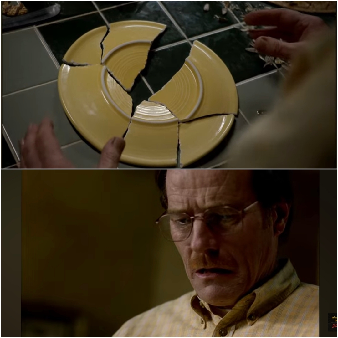 High Quality Walter White plate Blank Meme Template