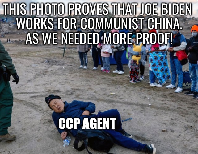 Joe Biden works for Communist China. | THIS PHOTO PROVES THAT JOE BIDEN 
WORKS FOR COMMUNIST CHINA.
AS WE NEEDED MORE PROOF! CCP AGENT | made w/ Imgflip meme maker