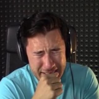 Crying Markiplier picture Blank Meme Template