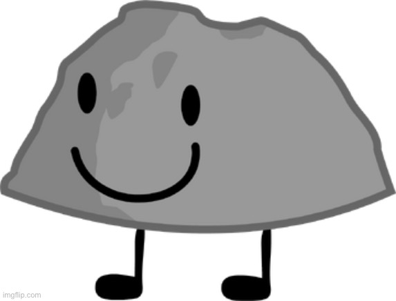 Rock | image tagged in rocky bfdi | made w/ Imgflip meme maker