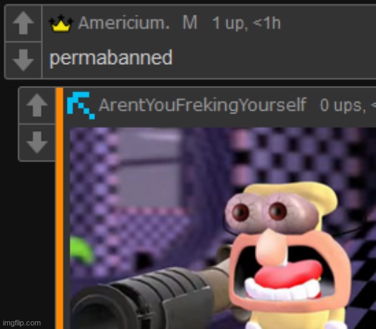 permabanned | image tagged in permabanned | made w/ Imgflip meme maker