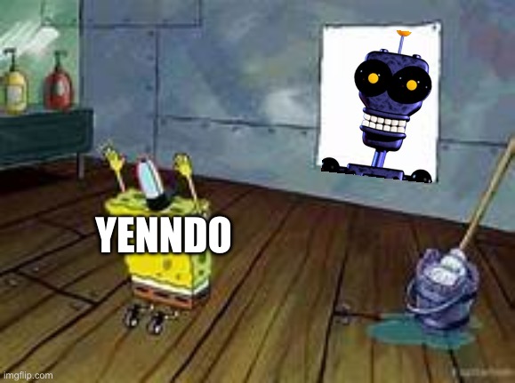 Adventure Yenndo. | YENNDO | image tagged in spongebob praying | made w/ Imgflip meme maker