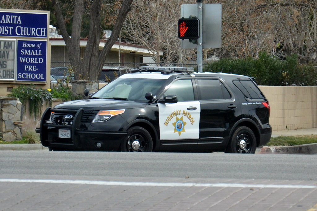 High Quality chp police car Blank Meme Template