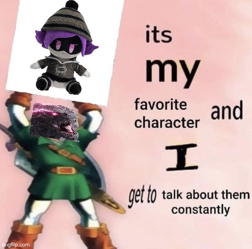I don’t constantly talk about Uzi but I sometimes do | image tagged in it is my favorite character and i get get talk them constantly | made w/ Imgflip meme maker