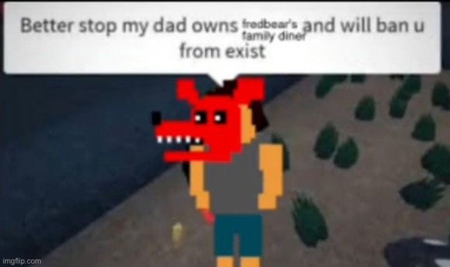 Low quality but Mike sucks | image tagged in fnaf | made w/ Imgflip meme maker