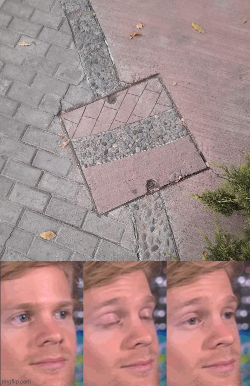 Tile | image tagged in blinkin,ground,tiles,tile,you had one job,memes | made w/ Imgflip meme maker
