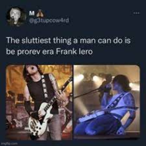 Image tagged in frank iero,mcr,emo,heyo - Imgflip