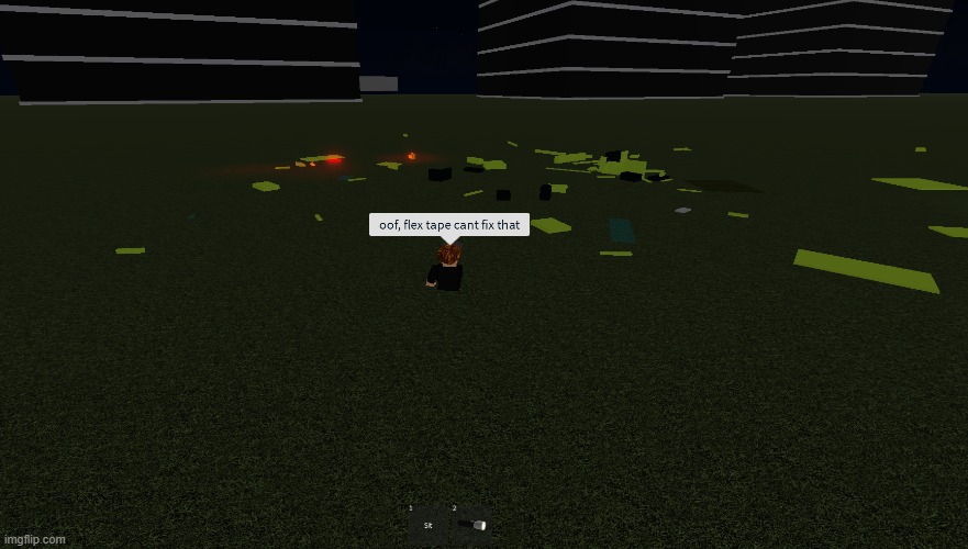 Cursed Roblox meme #2 | image tagged in cursed,roblox,flex tape | made w/ Imgflip meme maker