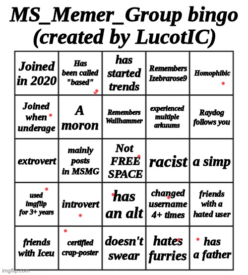 I don’t show it. | image tagged in msmg bingo - by lucotic,dive | made w/ Imgflip meme maker