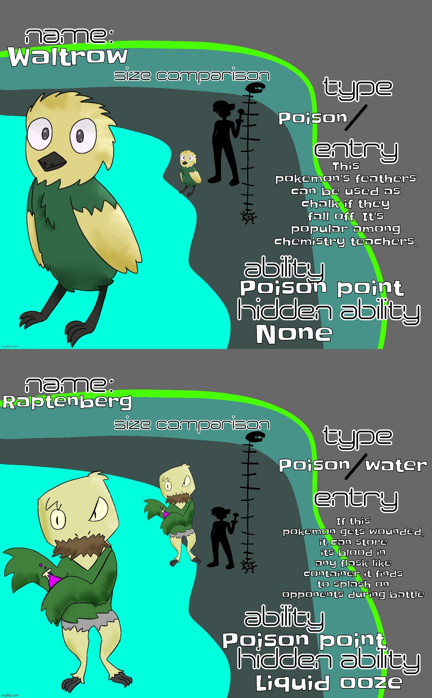 Nat's breaking bad fakemon Blank Meme Template