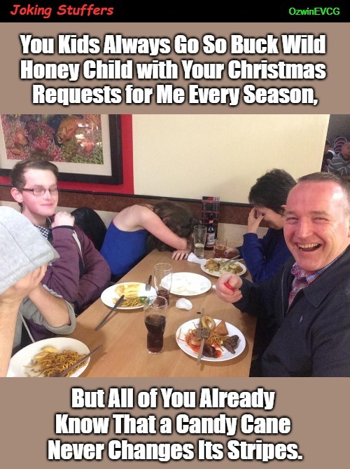 Joking Stuffers | image tagged in dads,jokes,memes,buck wild honey child,merry christmas,funny | made w/ Imgflip meme maker