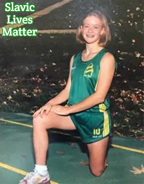 Emilie Morris | Slavic Lives Matter | image tagged in emilie morris,slavic | made w/ Imgflip meme maker