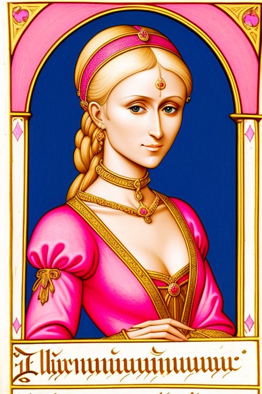 Medieval Paris Hilton Portrait Meme Blank Meme Template