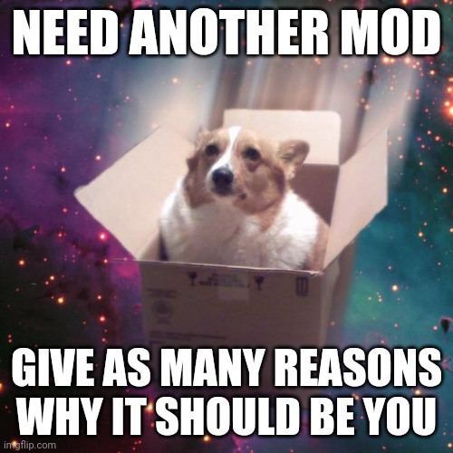 "gravy" | NEED ANOTHER MOD; GIVE AS MANY REASONS WHY IT SHOULD BE YOU | image tagged in gravy | made w/ Imgflip meme maker