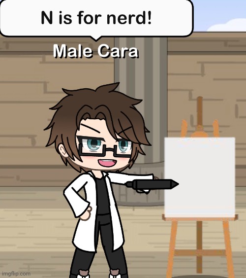 Nerds are more attractive than Jocks! -Male Cara | image tagged in pop up school 2,pus2,x is for x,male cara,nerd | made w/ Imgflip meme maker