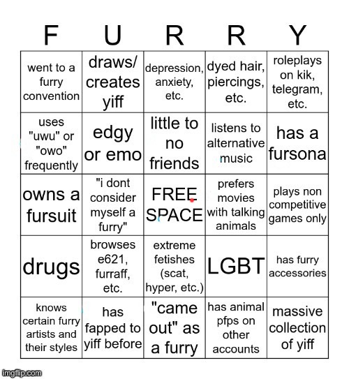 there. | image tagged in furry bingo v2,dive | made w/ Imgflip meme maker
