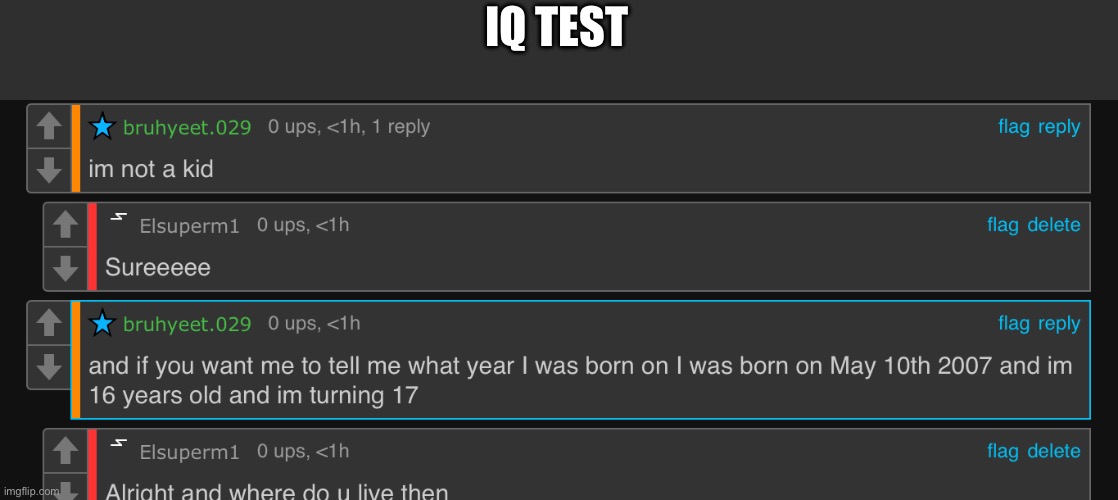 Iq test goin on | IQ TEST | made w/ Imgflip meme maker