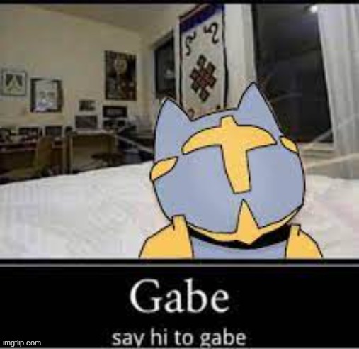 say hi to gabe | image tagged in say hi to gabe | made w/ Imgflip meme maker