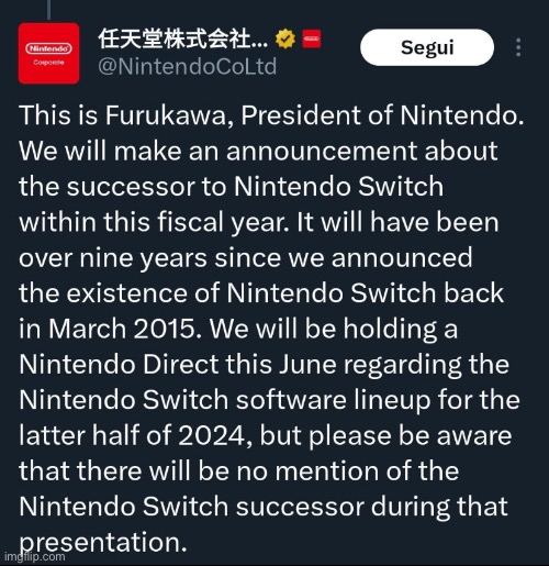 Switch 2 news? | made w/ Imgflip meme maker