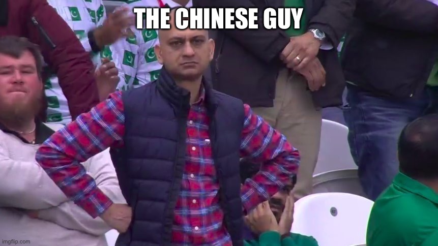 arms crossed | THE CHINESE GUY | image tagged in arms crossed | made w/ Imgflip meme maker