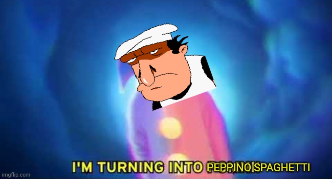 I'm turning into a pomni | PEPPINO SPAGHETTI | image tagged in i'm turning into a pomni | made w/ Imgflip meme maker