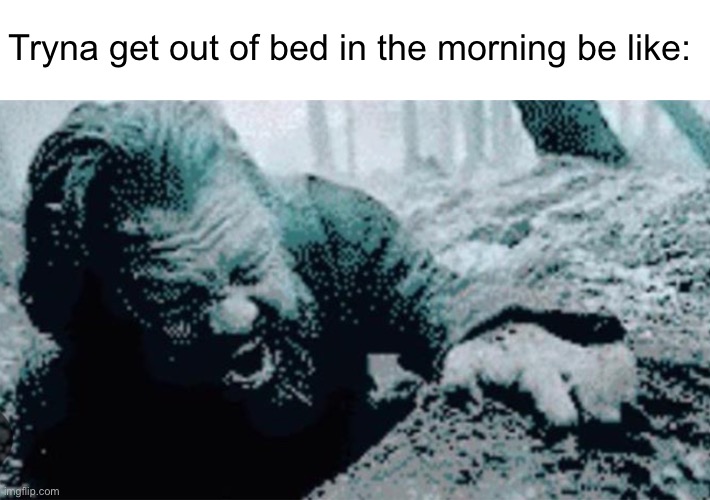 Have to go through a whole mental process to coach myself out of bed. | Tryna get out of bed in the morning be like: | image tagged in memes,bed | made w/ Imgflip meme maker