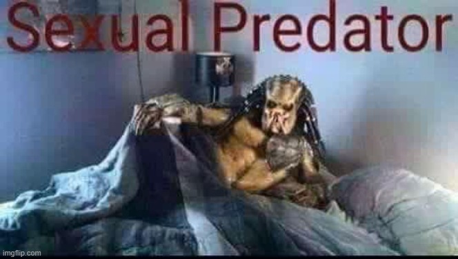 Sexual Predator  | image tagged in sexual predator | made w/ Imgflip meme maker