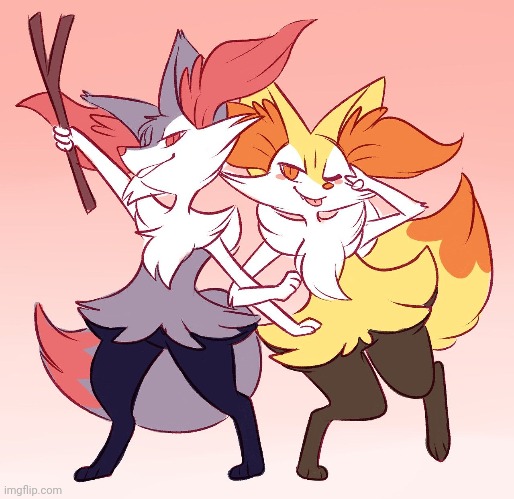 Me and ignis fr | image tagged in braixen | made w/ Imgflip meme maker