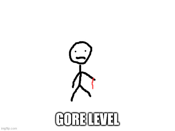 GORE LEVEL | made w/ Imgflip meme maker