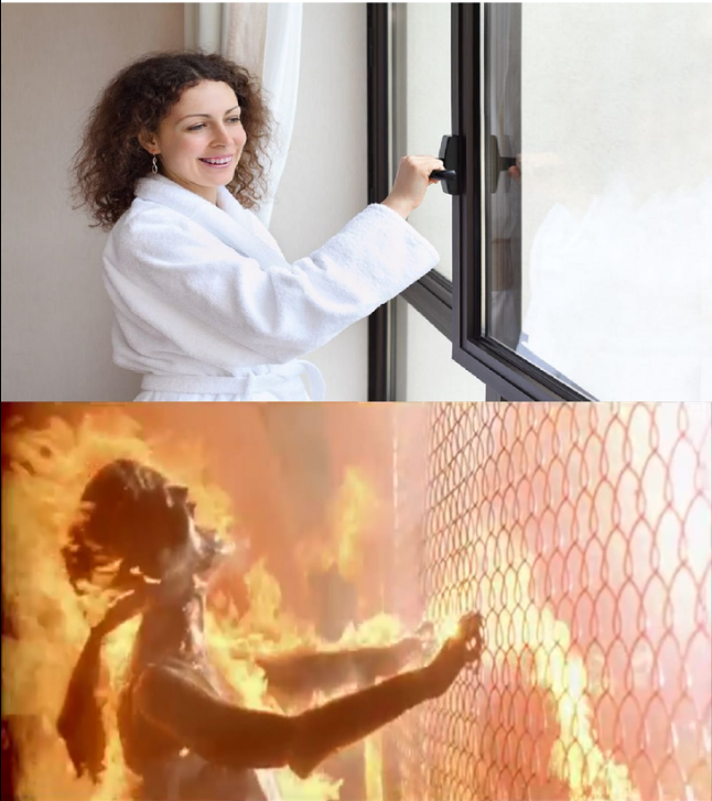 Terminator Heat Wave Blank Meme Template