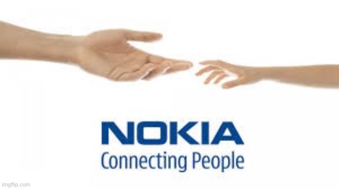 Nokia logo | image tagged in nokia logo | made w/ Imgflip meme maker