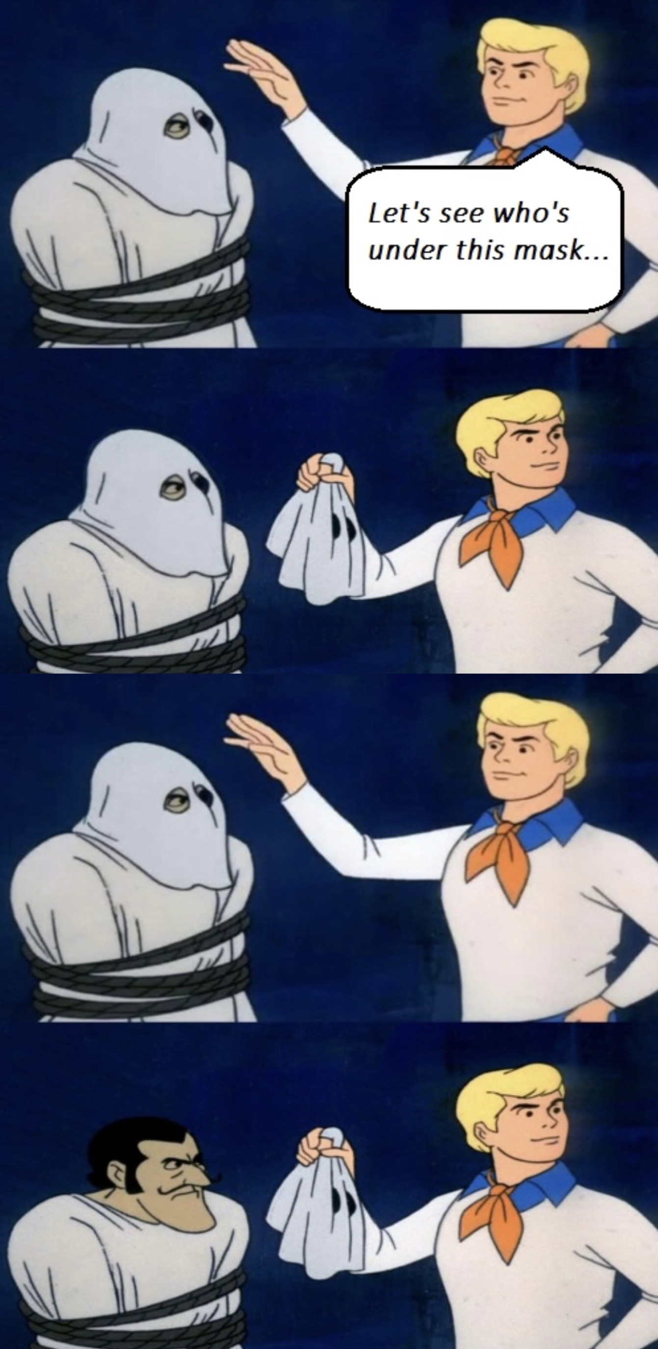 High Quality Scooby-Doo Reveal Inception 2 Blank Meme Template